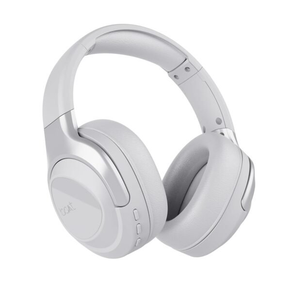 boAt Nirvana Eutopia Bluetooth Headphones (Primia White)