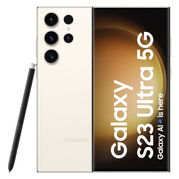Samsung Galaxy S23 Ultra 5G (Cream, 12GB, 512GB Storage)